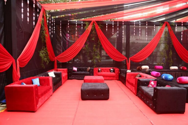 tent house decoration