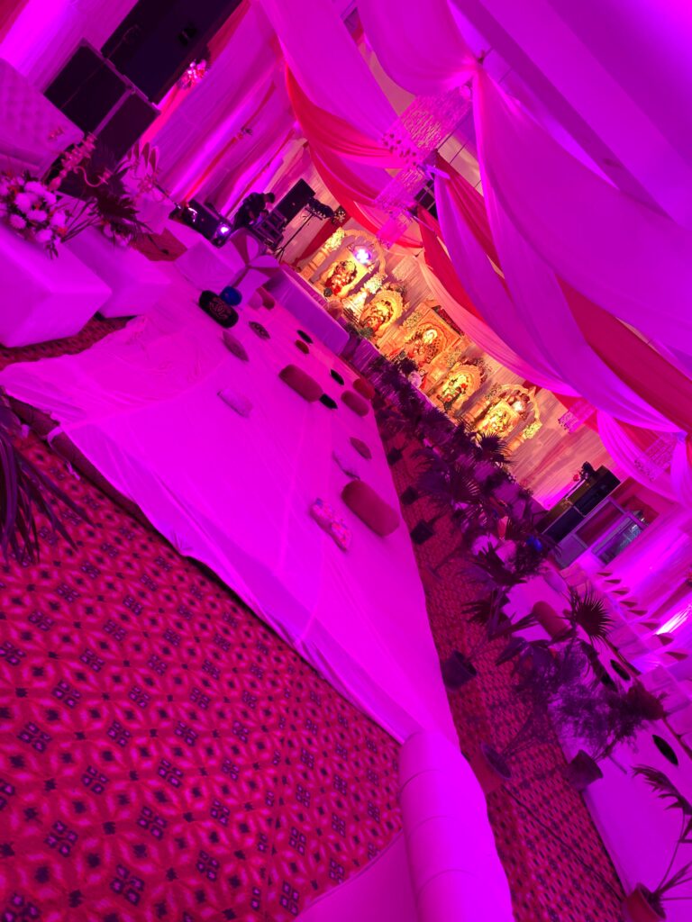 jagran stage decoration