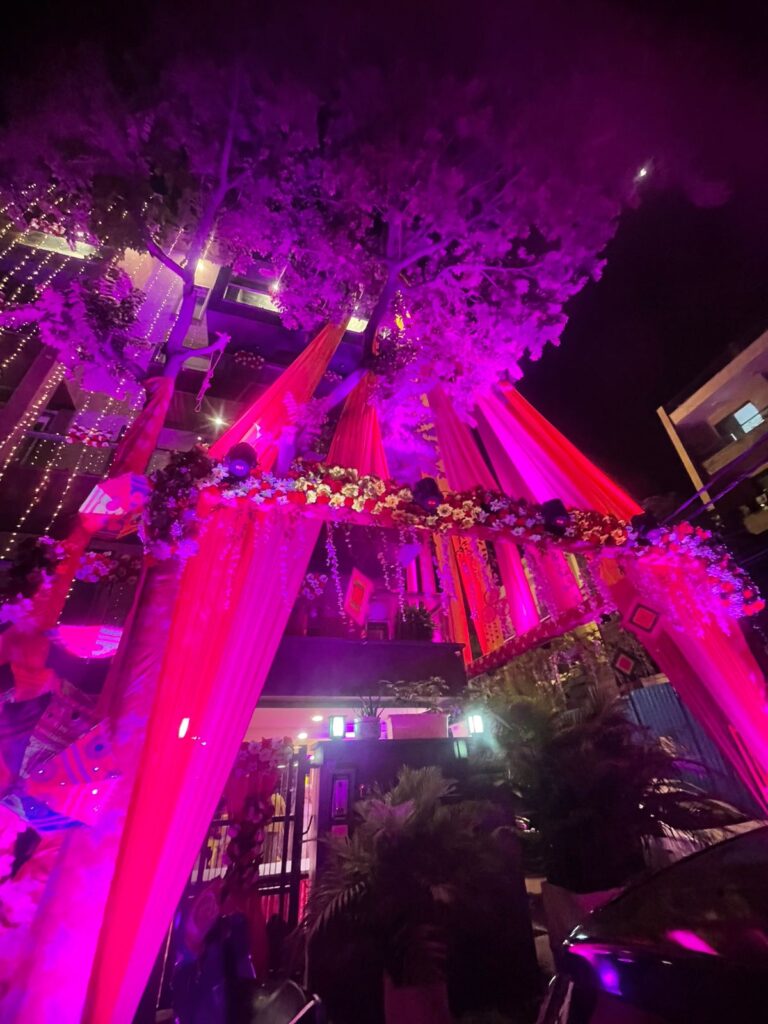 tent house decoration